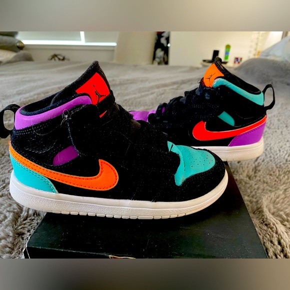 Nike Jordan 1 Mid Alt (ps) 11c - Picture 6 of 7